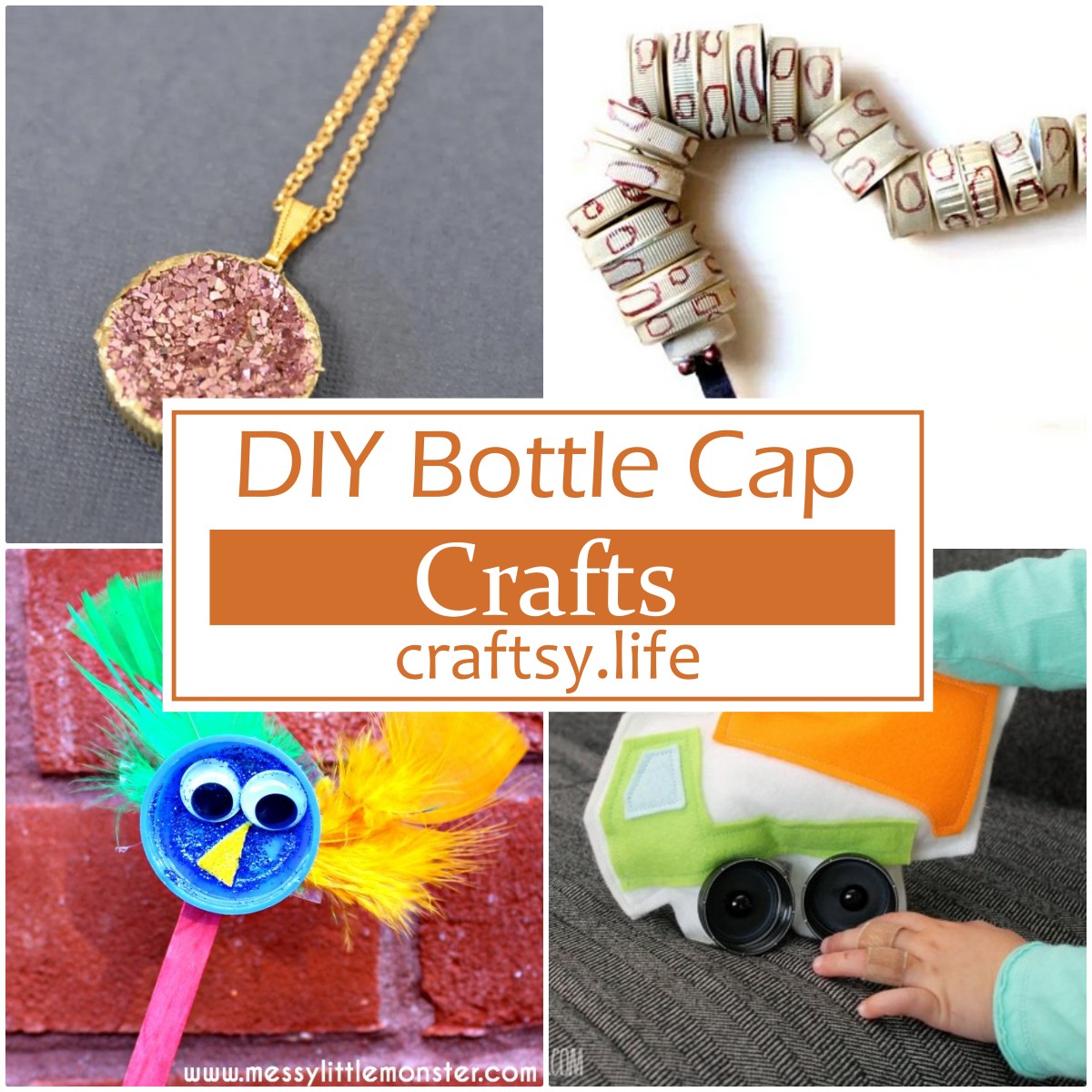 DIY Bottle Cap Crafts 1