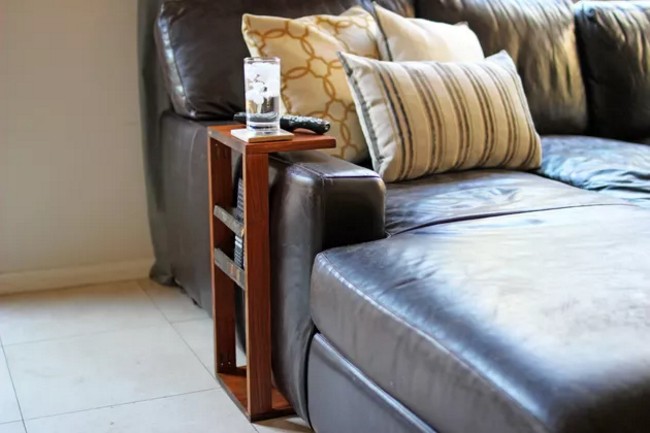 DIY Couch Arm Table