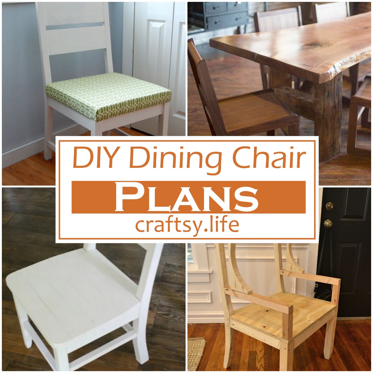 DIY Dining Chair Plans 1
