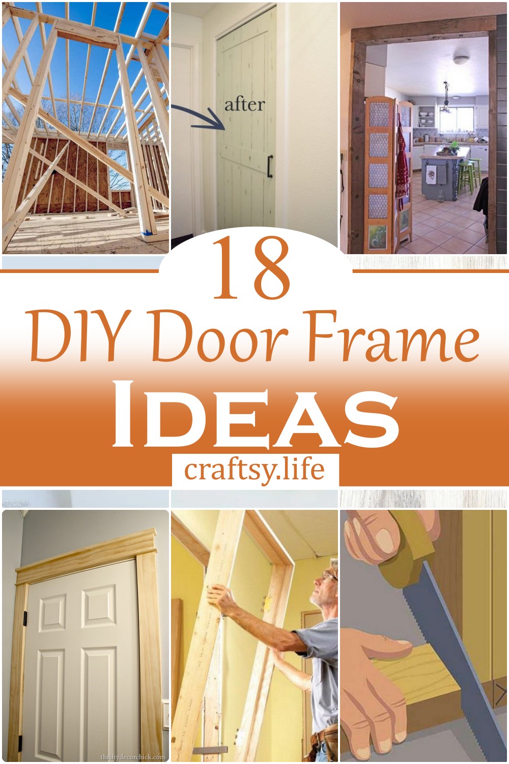DIY Door Frame Ideas