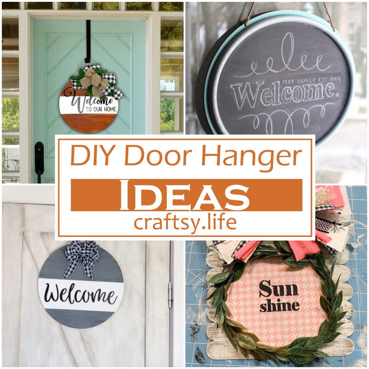 DIY Door Hanger Ideas 1