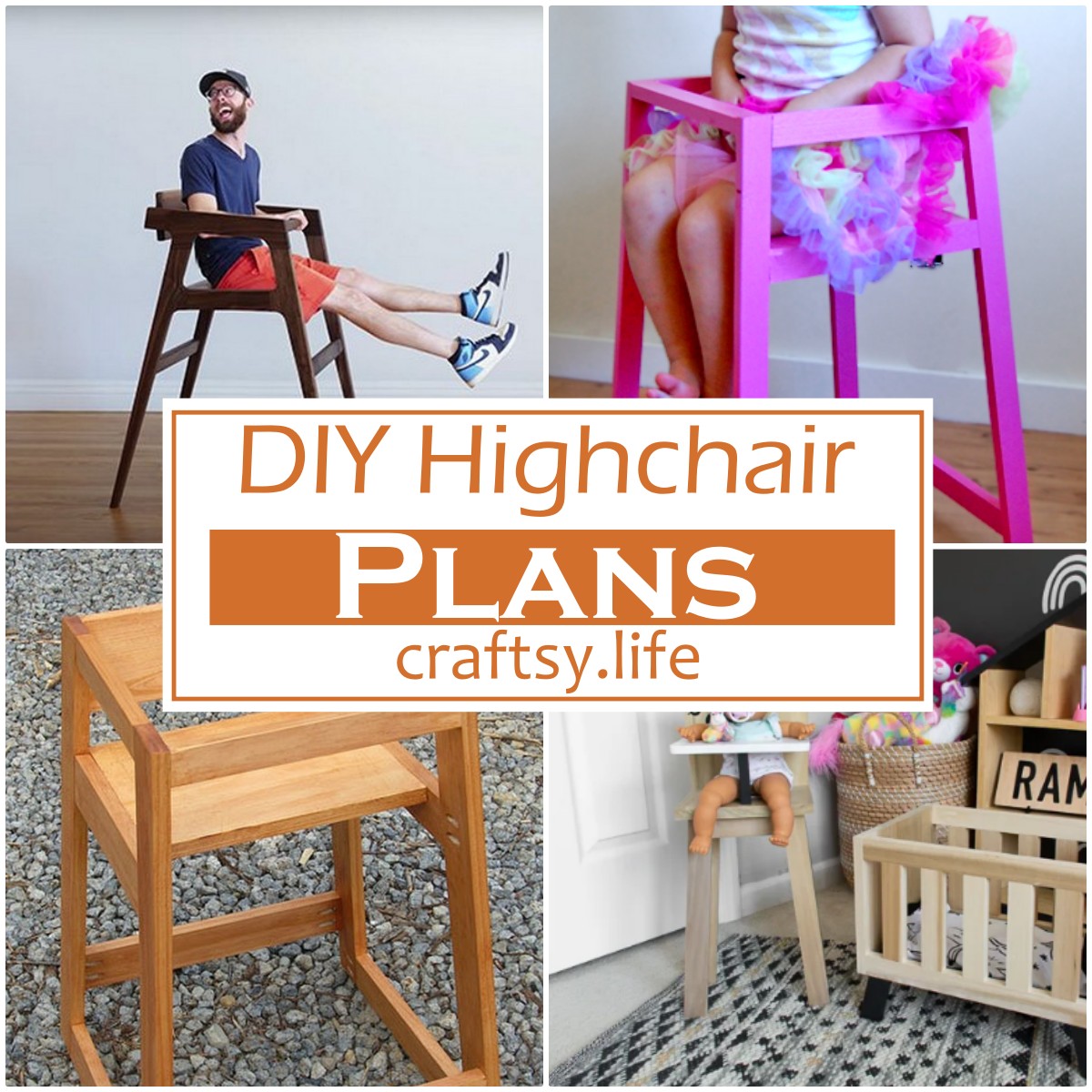 DIY Highchair Plans 1