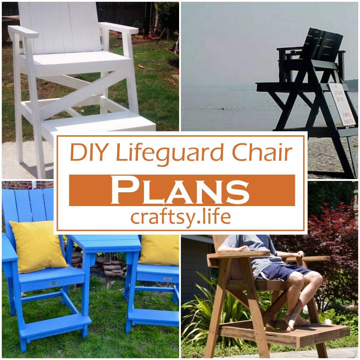 DIY Lifeguard Chair Plans 1