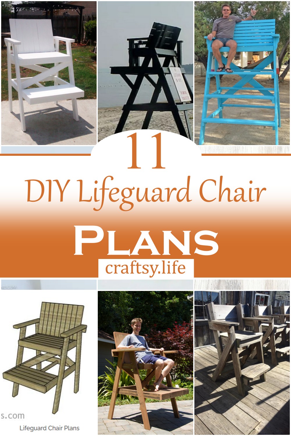 DIY Lifeguard Chair Plans