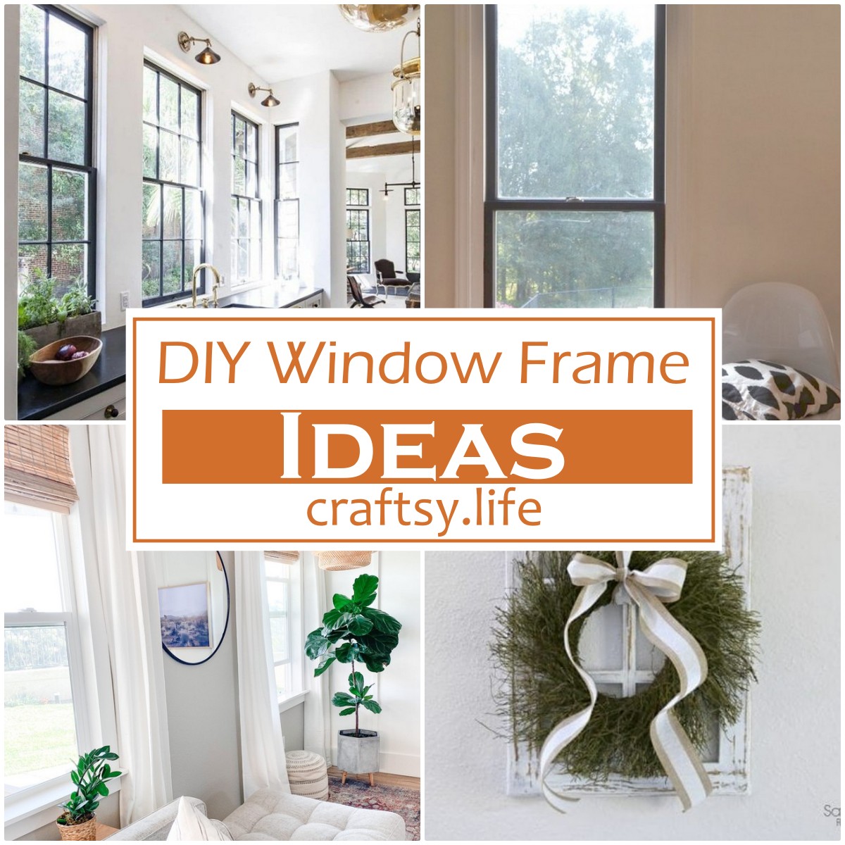 DIY Window Frame Ideas 1