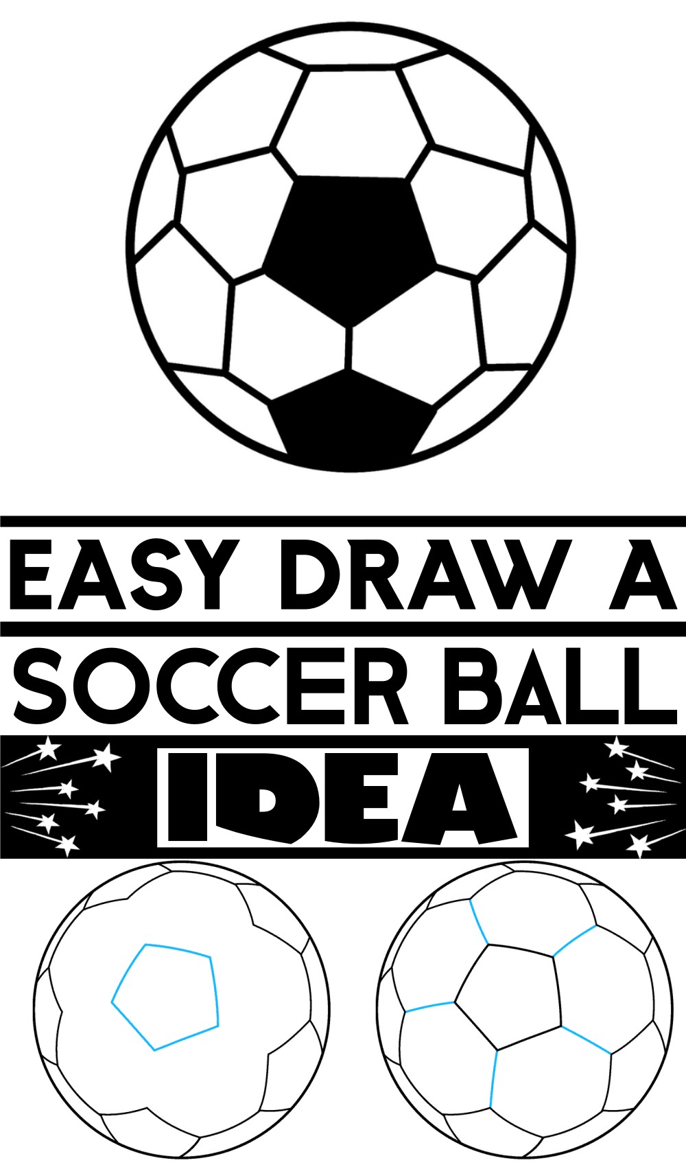 Draw A Soccer Ball