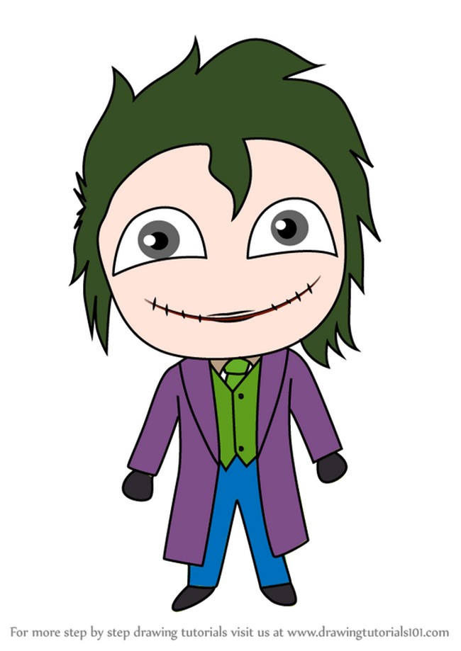  Draw Chibi The Joker