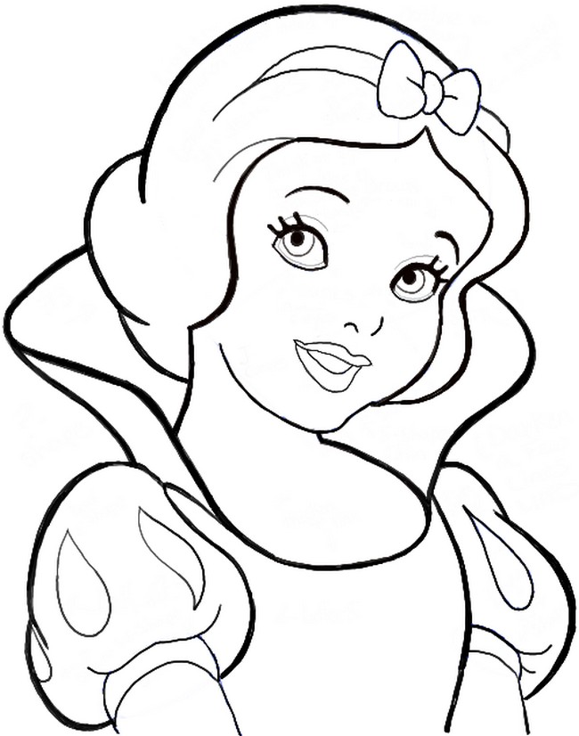 Draw Snow White From Disney’s Snow White