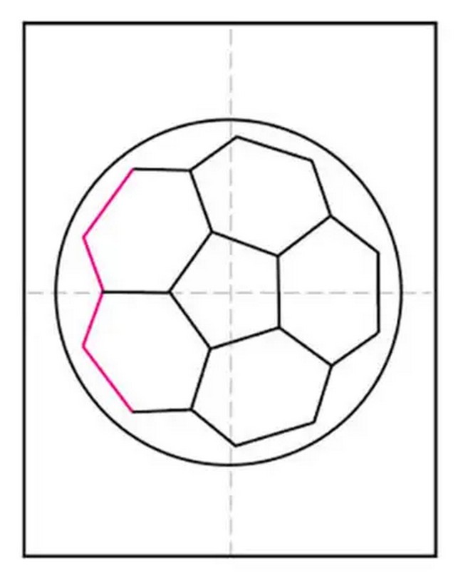 Easy To Draw A Soccer Ball
