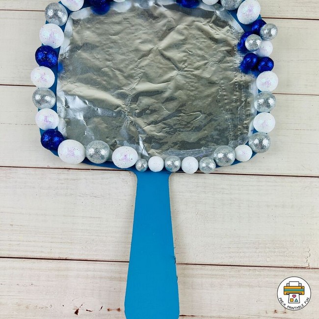 Foil Mirror Craft Tutorial