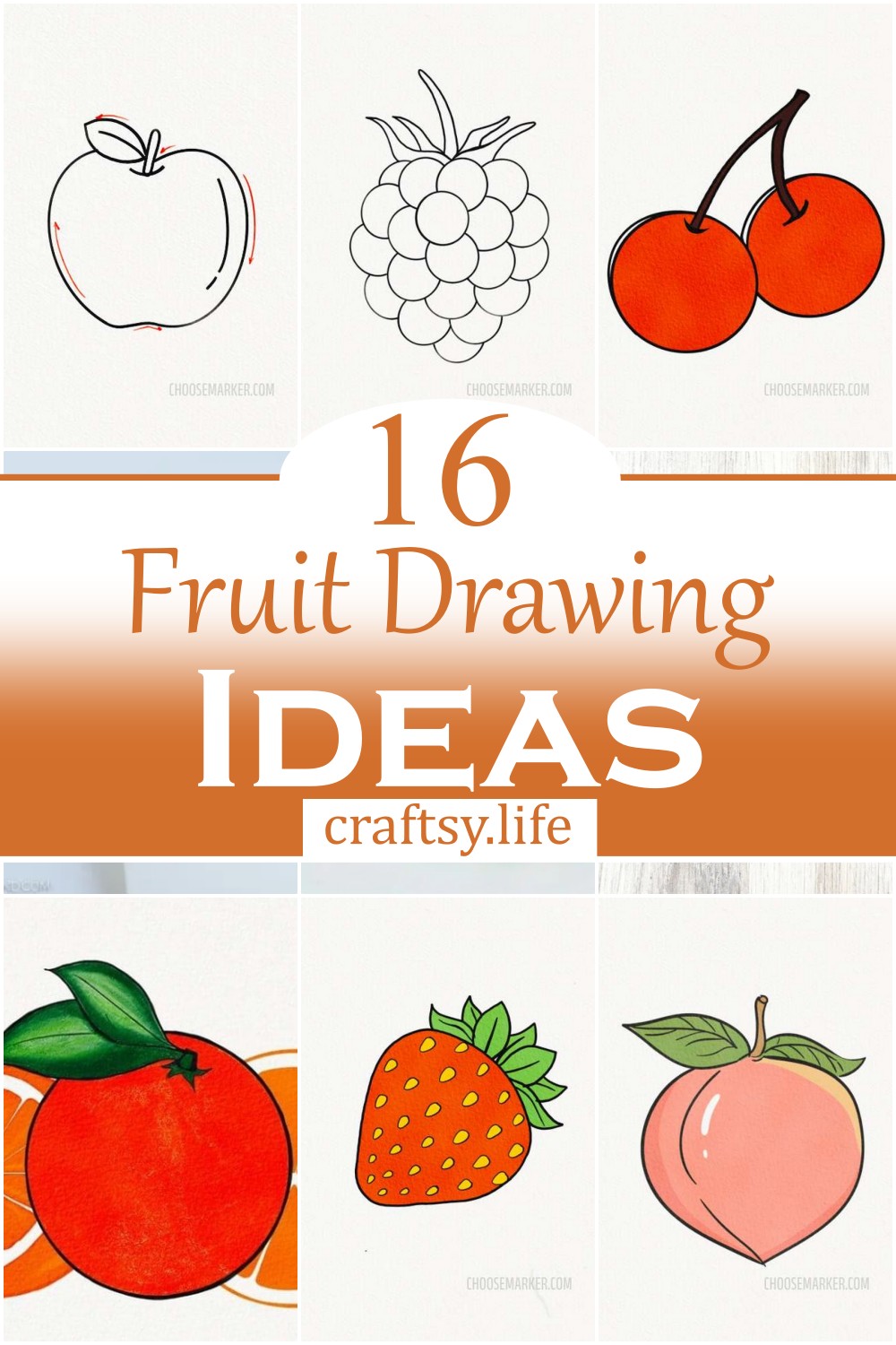 Fruit Drawing Ideas
