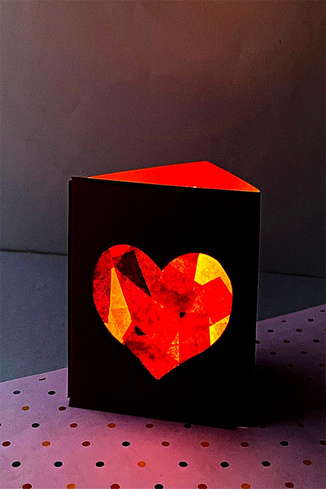 Heart Paper Lantern Craft