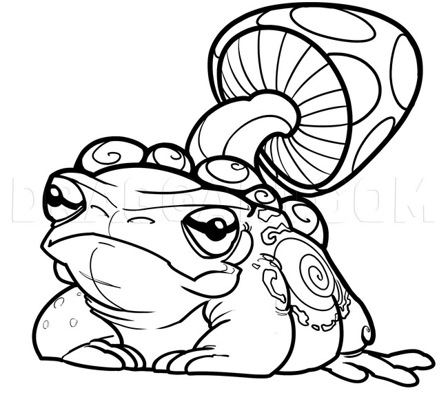 How To Draw A Toad