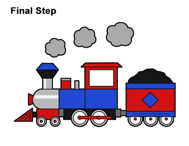 How To Draw A Train 2