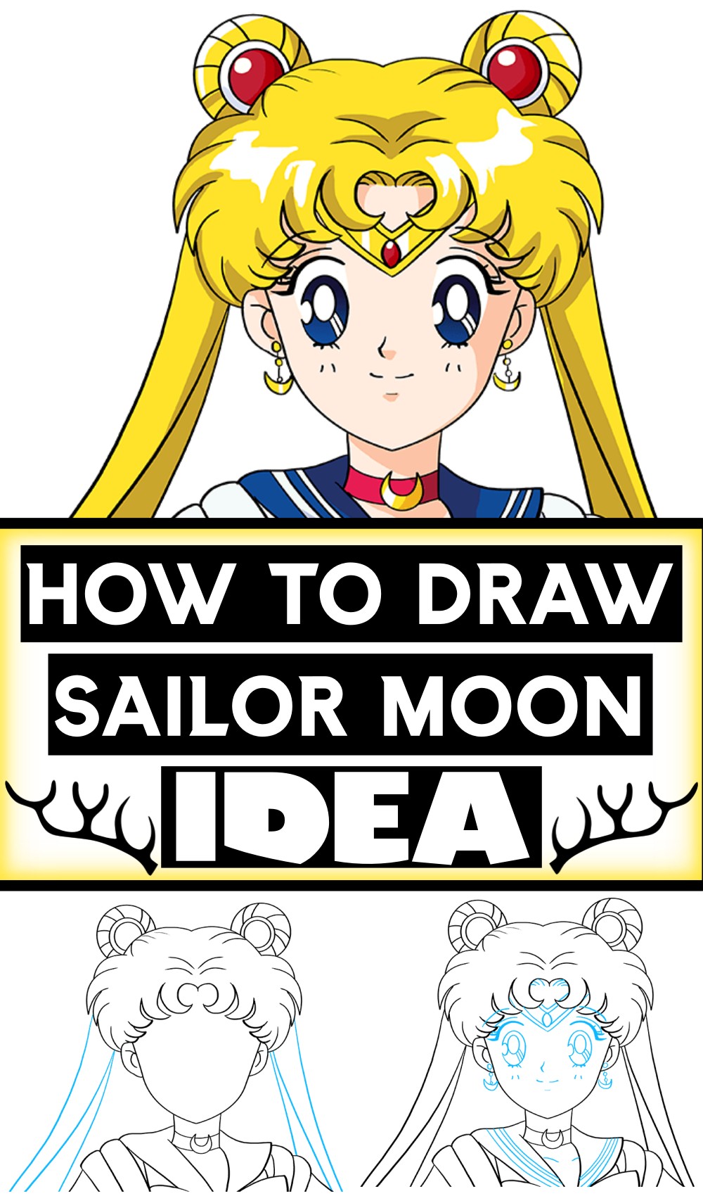 How To Draw Sailor Moon