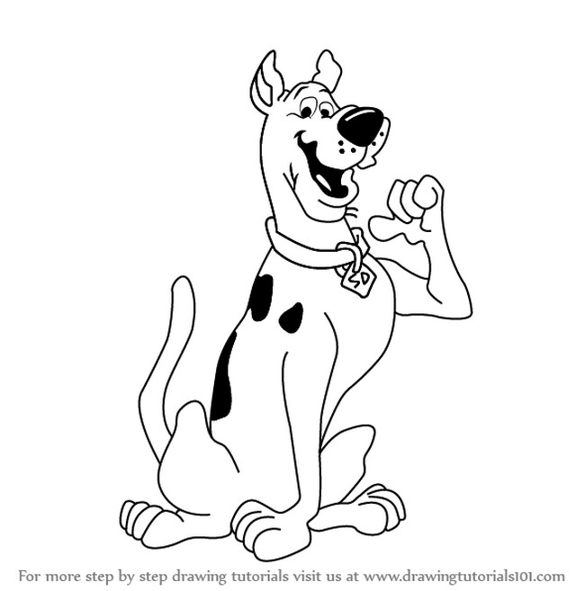 How To Draw Scooby-Doo From Scooby-doo
