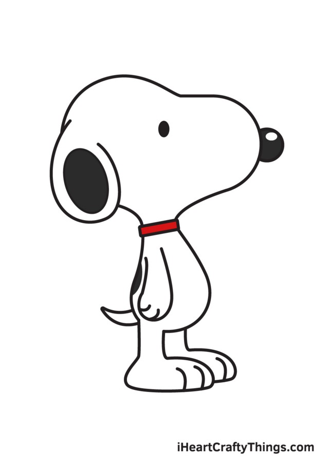 How To Draw Snoopy
