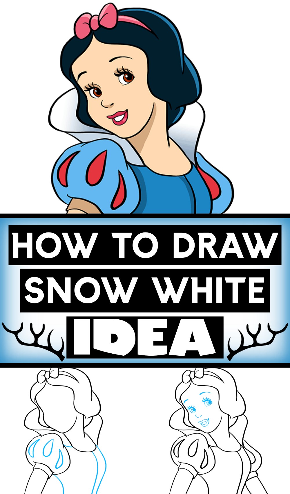 How To Draw Snow White