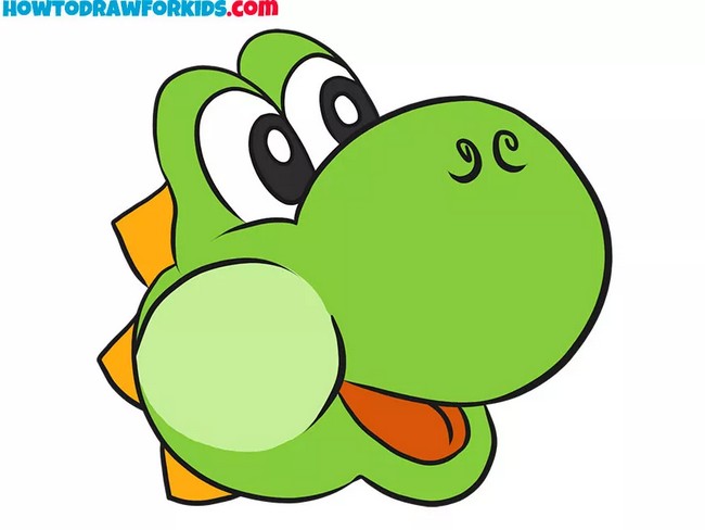 How To Draw Yoshi Face