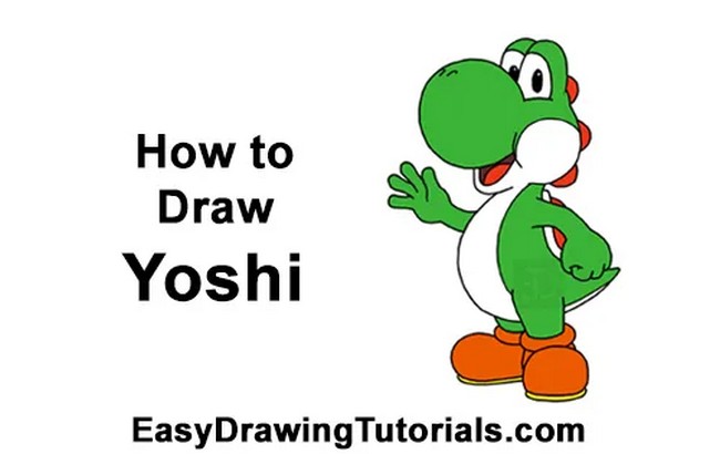 How To Draw Yoshi