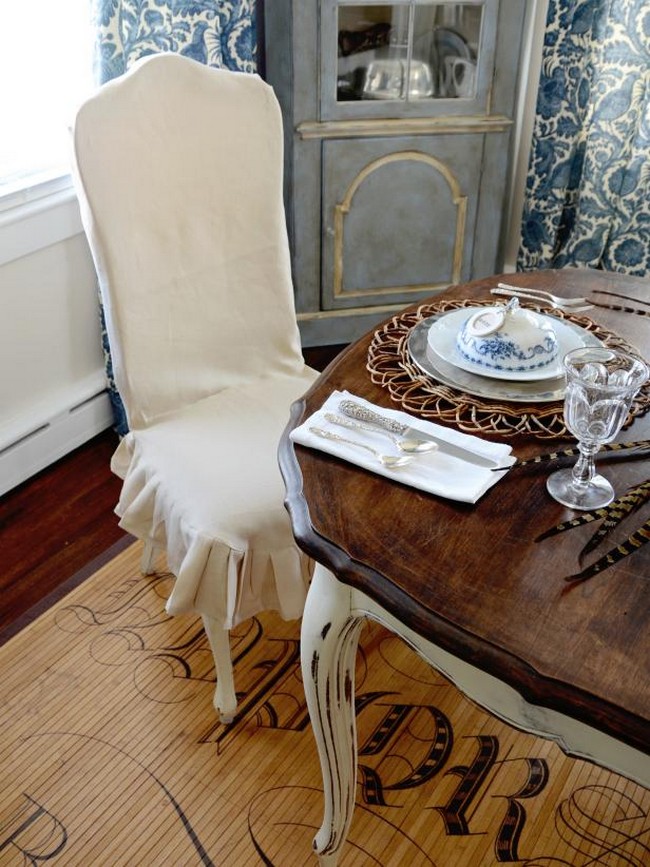 How To Make A Custom Dining Chair Slipcover