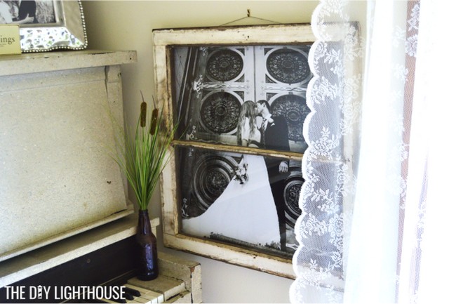 How To Make A DIY Window Picture Frame