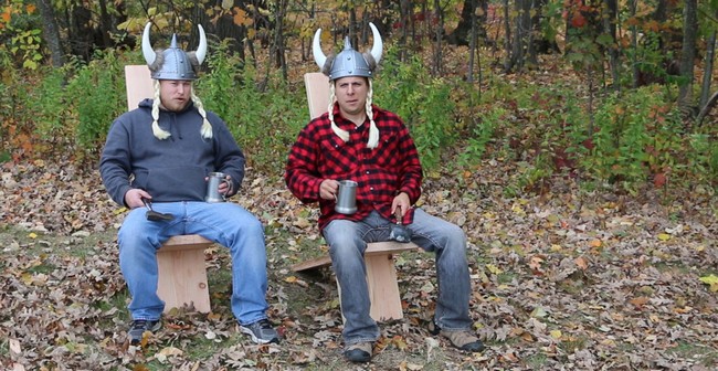How To Make A Viking Chair Easily