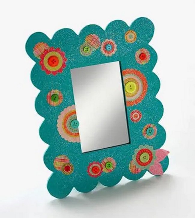 How To Mod Podge A Dollar Store Mirror