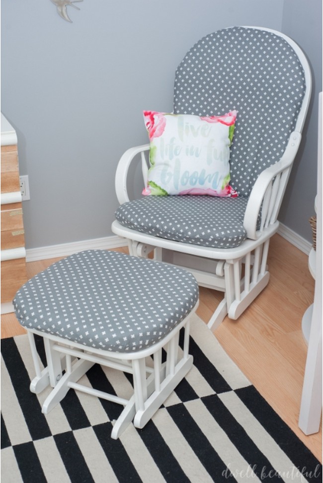 How To Sew A Rocking Chair Slipcover