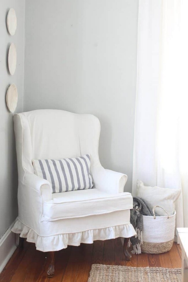 How To Sew A Slipcover For A Wingback Chair