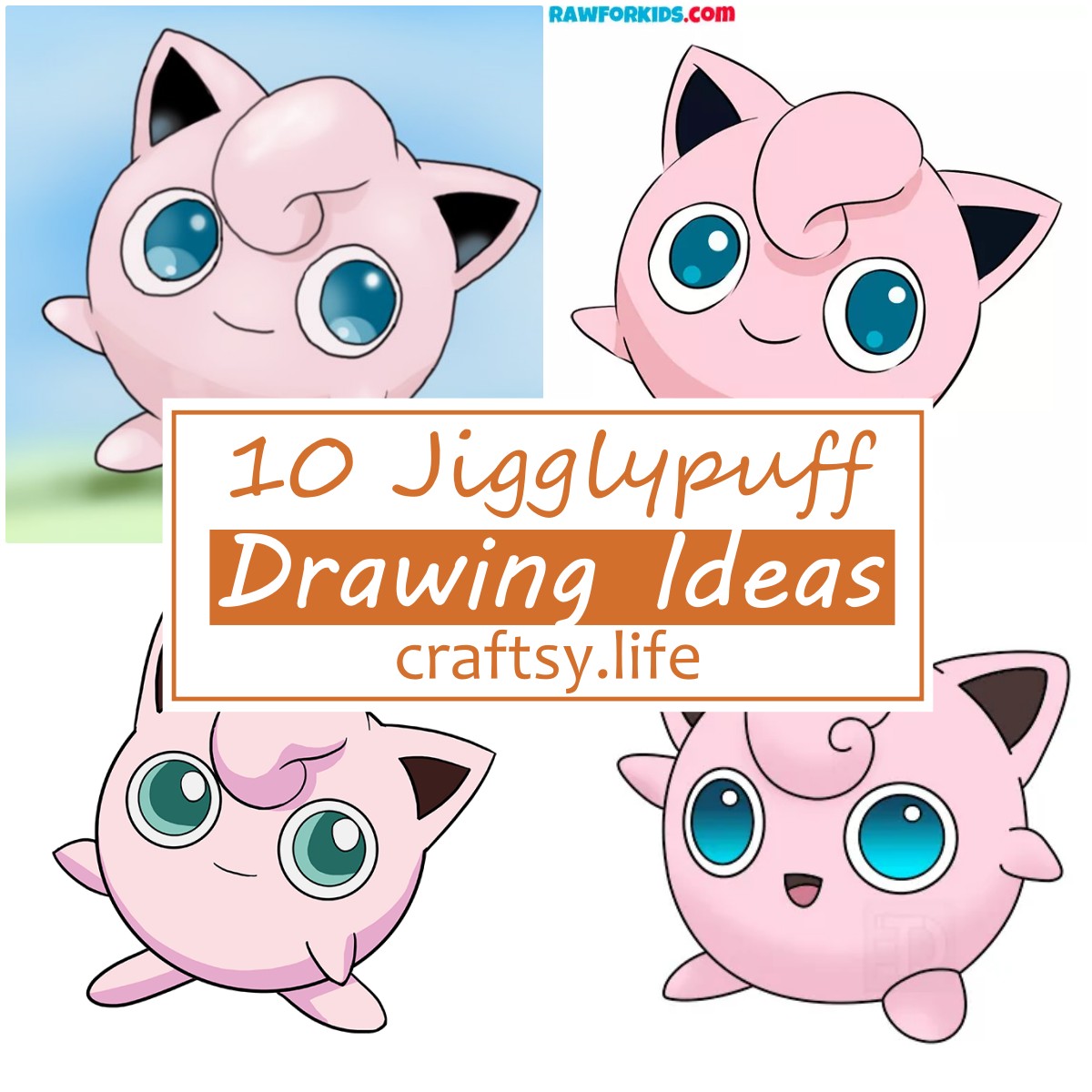 10 Jigglypuff Drawing Ideas