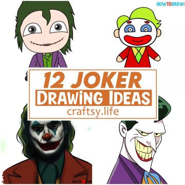 12 Joker Drawing Ideas