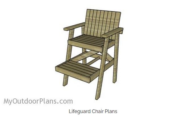 Lifeguard Chair Plan