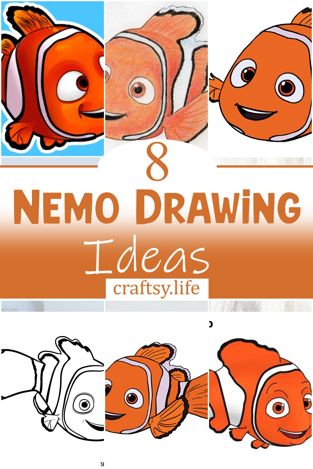 8 Nemo Drawing Ideas