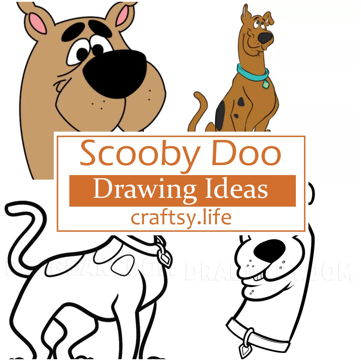 Scooby Doo Drawing Ideas 1
