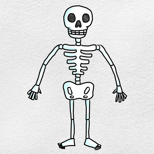  Skeleton Drawing Realistic