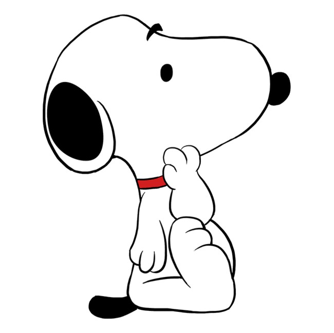 Snoopy Drawing Idea