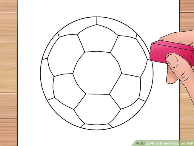 Soccer Ball Drawing Easy