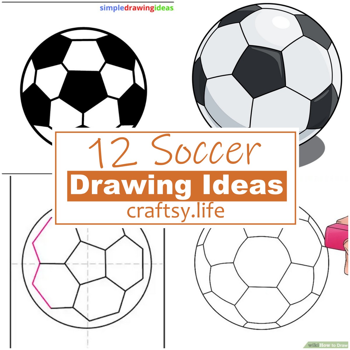 12 Soccer Drawing Ideas