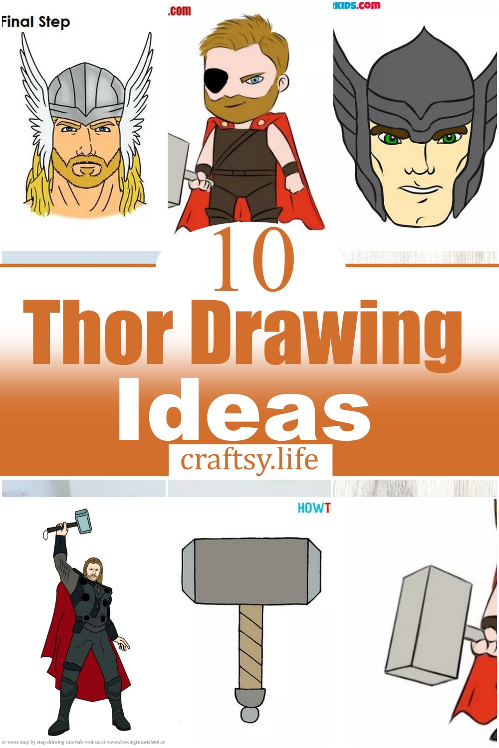 10 Thor Drawing Ideas