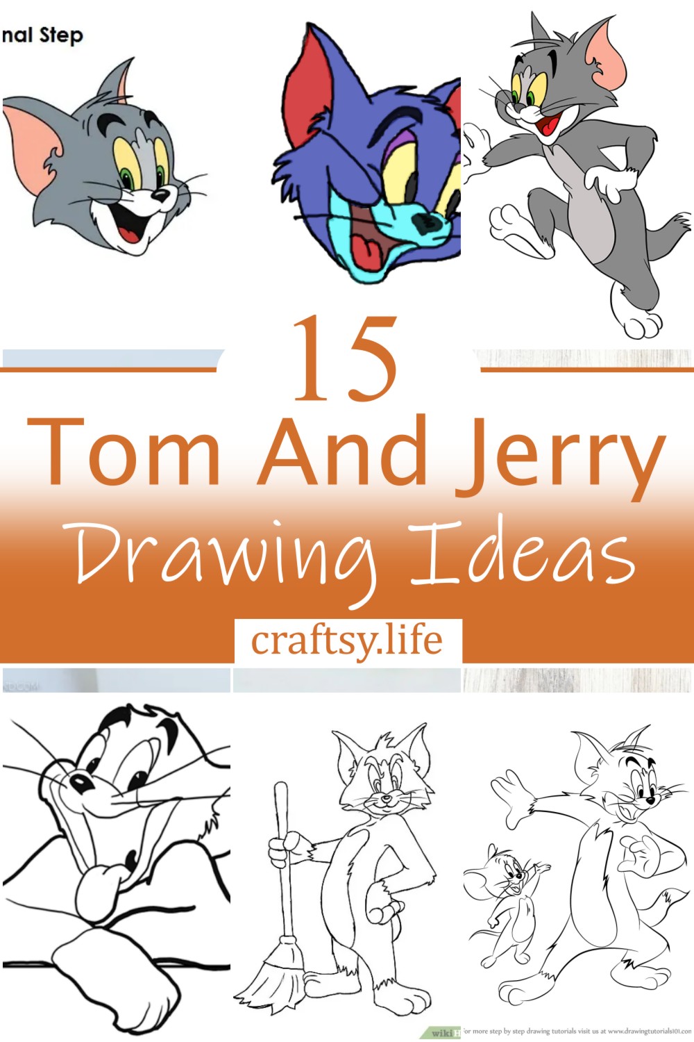 15 Tom And Jerry Drawing Ideas