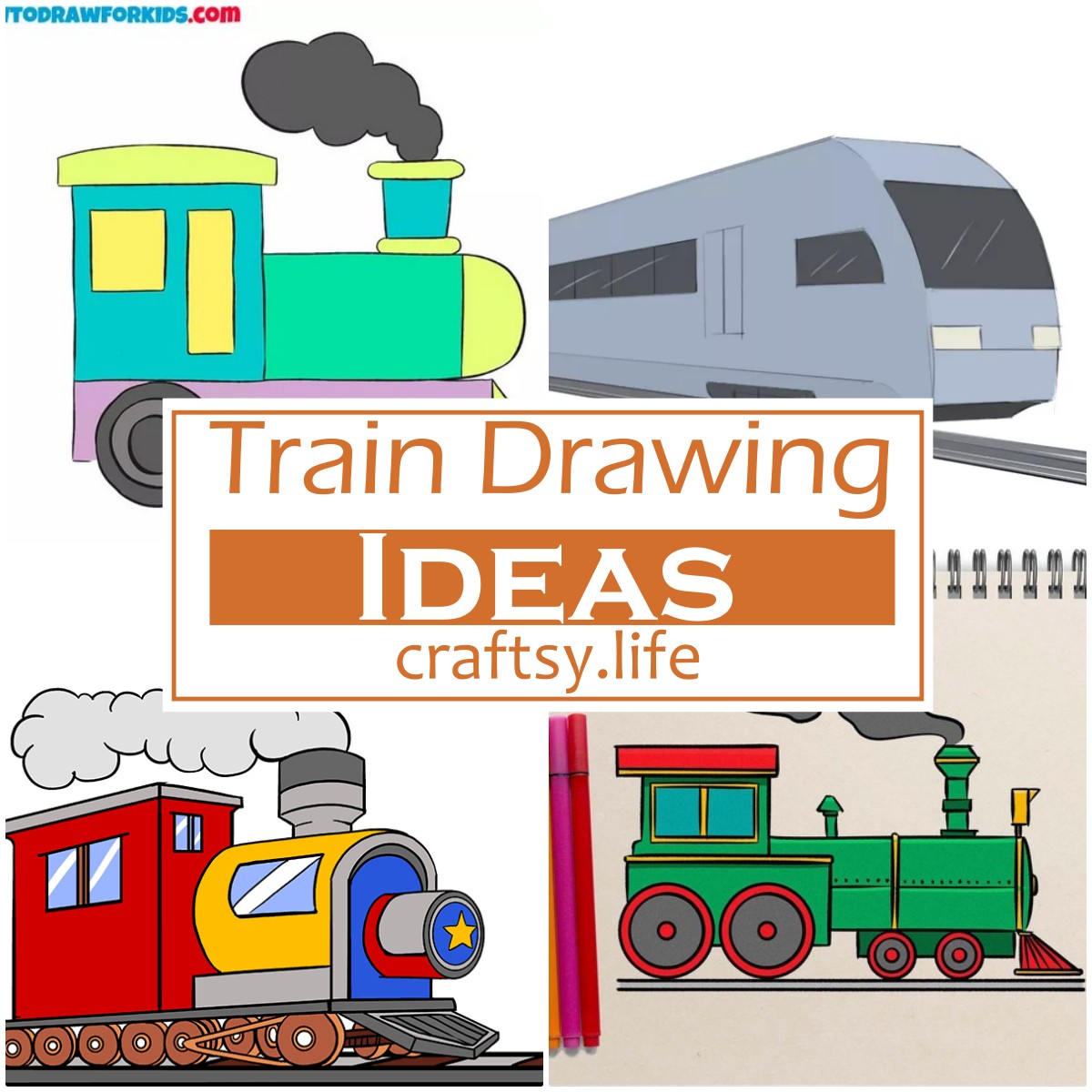 Train Drawing Ideas 1