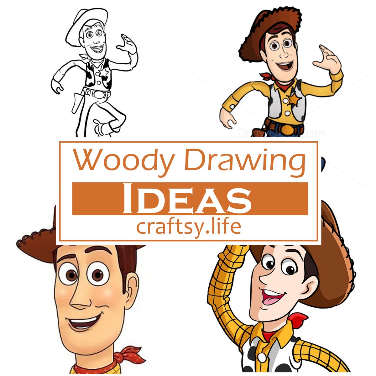 Woody Drawing Ideas 1