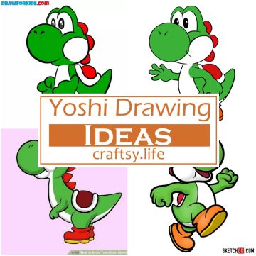 Yoshi Drawing Ideas 1