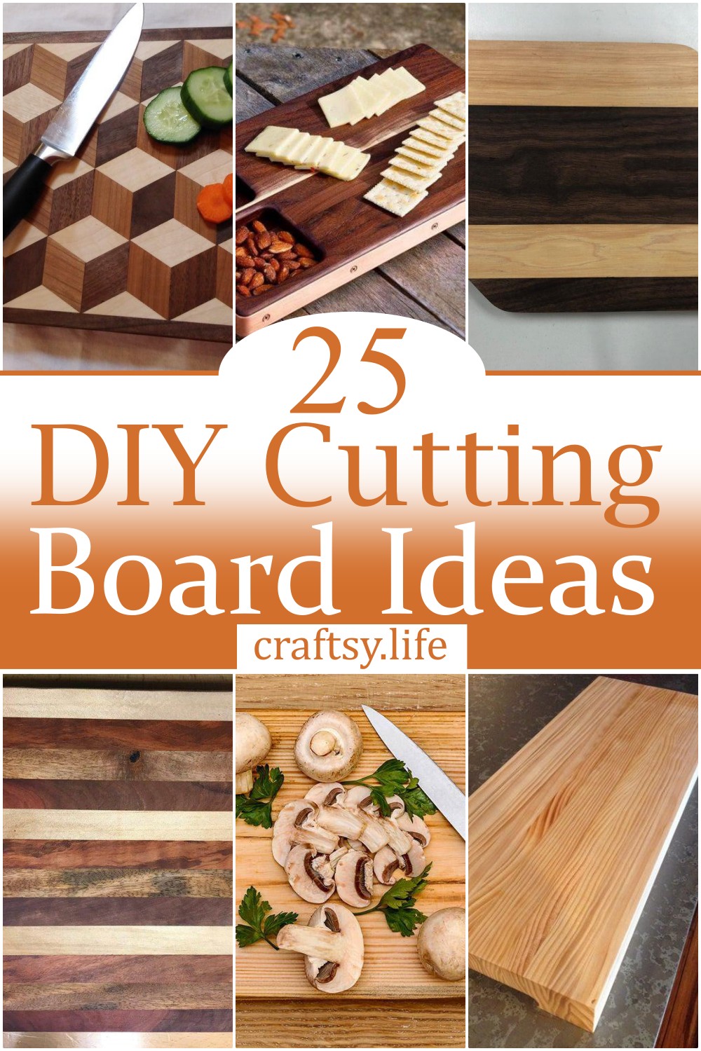 DIY Cutting Board Ideas 1