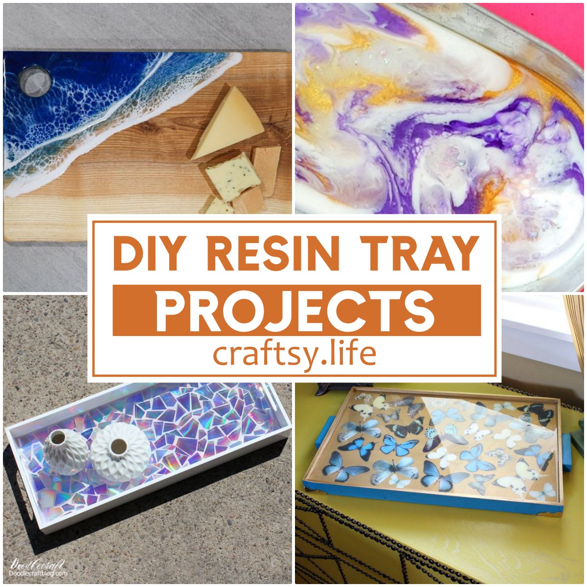 DIY Resin Tray Projects