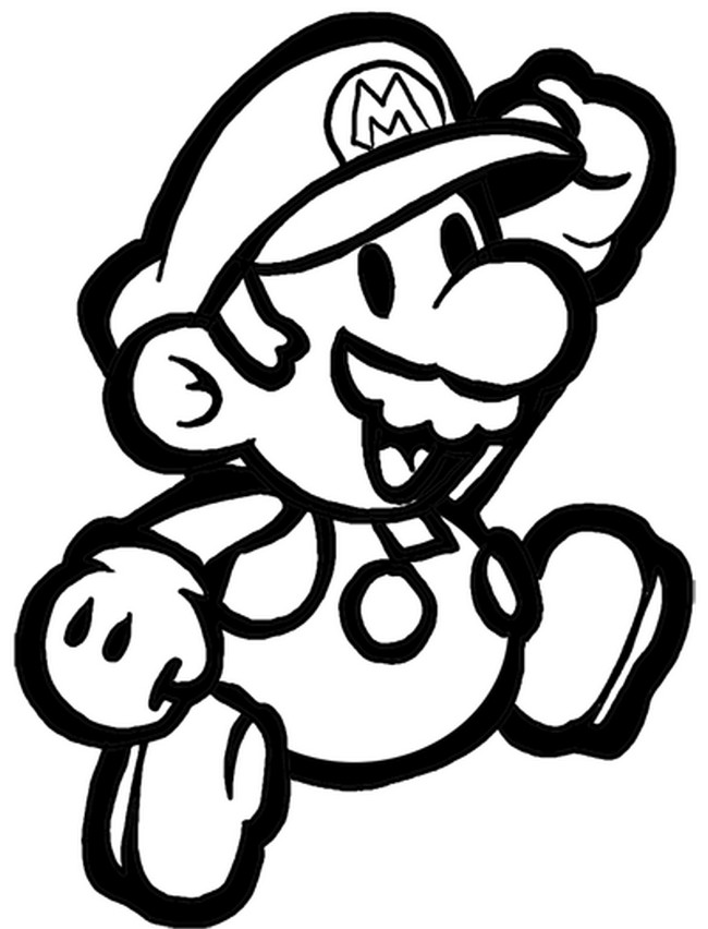 Draw Classic Mario Bros