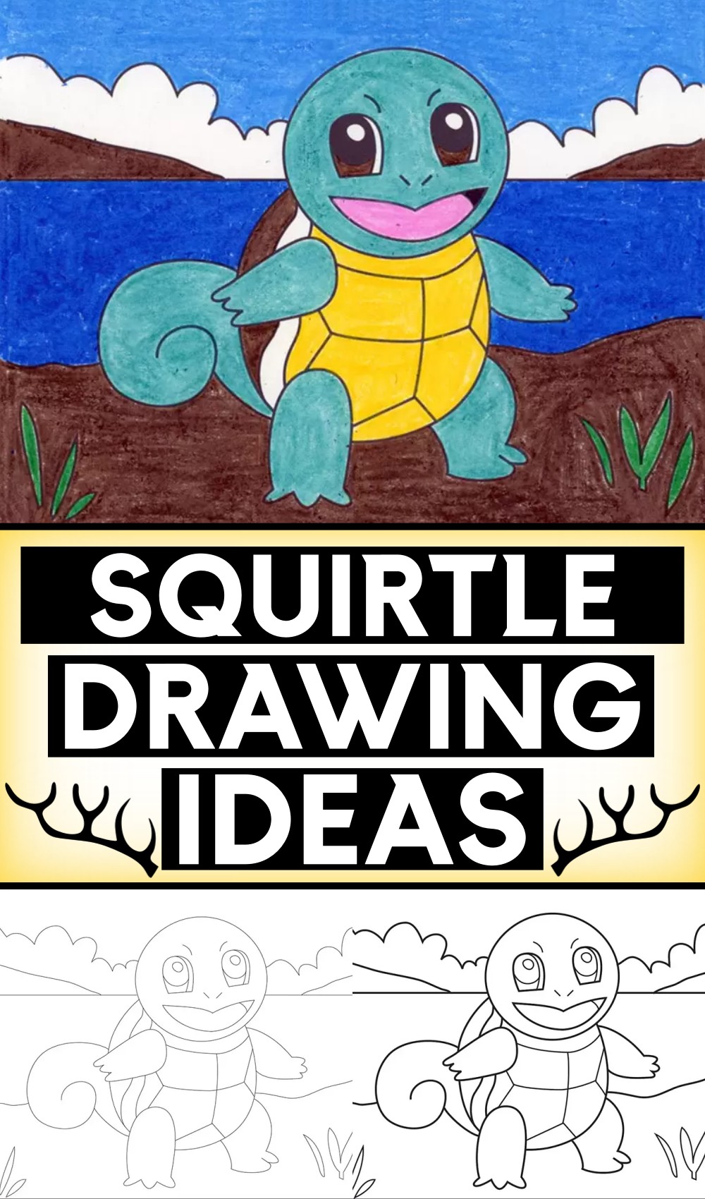 Draw Squirtle Tutorial