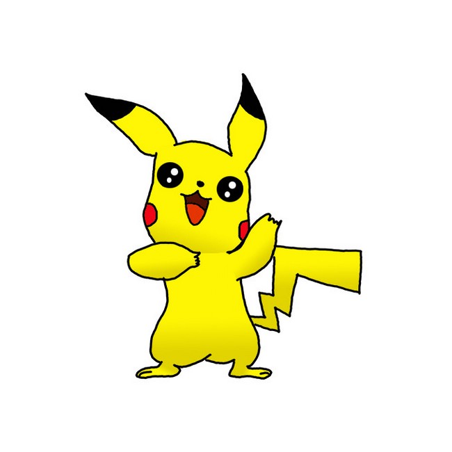  How To Draw A Pikachu