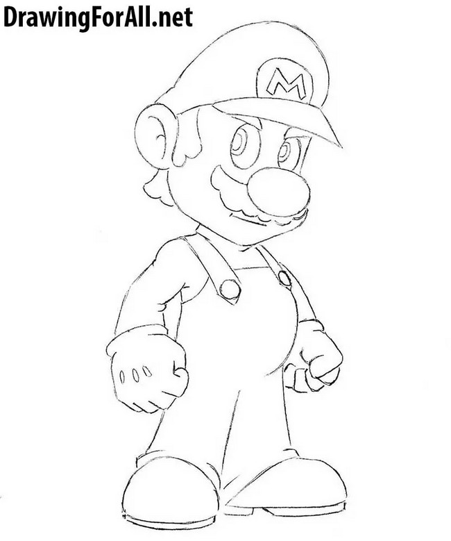 How To Draw Mario 3